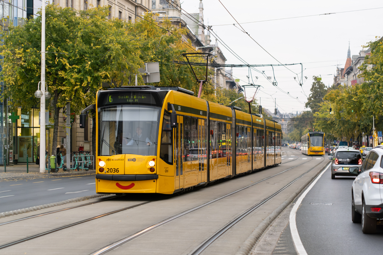 Будапешт, Siemens Combino Supra NF12B № 2036
