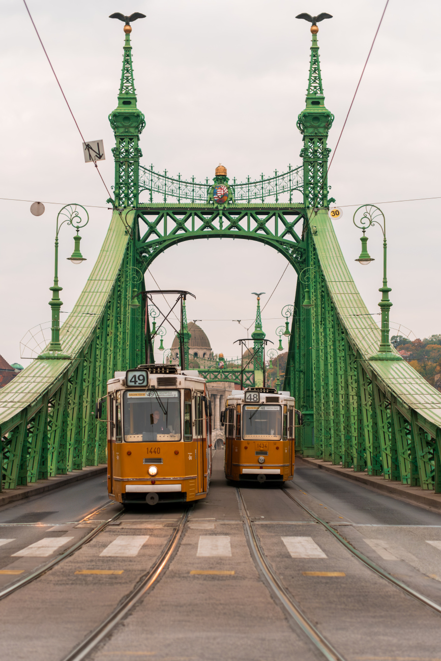 Будапешт, Ganz CSMG2 № 1440; Будапешт, Ganz CSMG2 № 1434