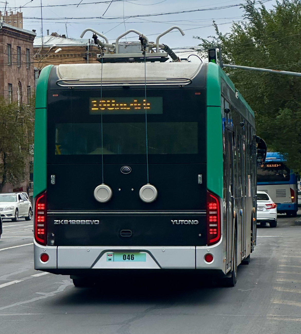 Ереван, Yutong ZK6128BEVG № 046