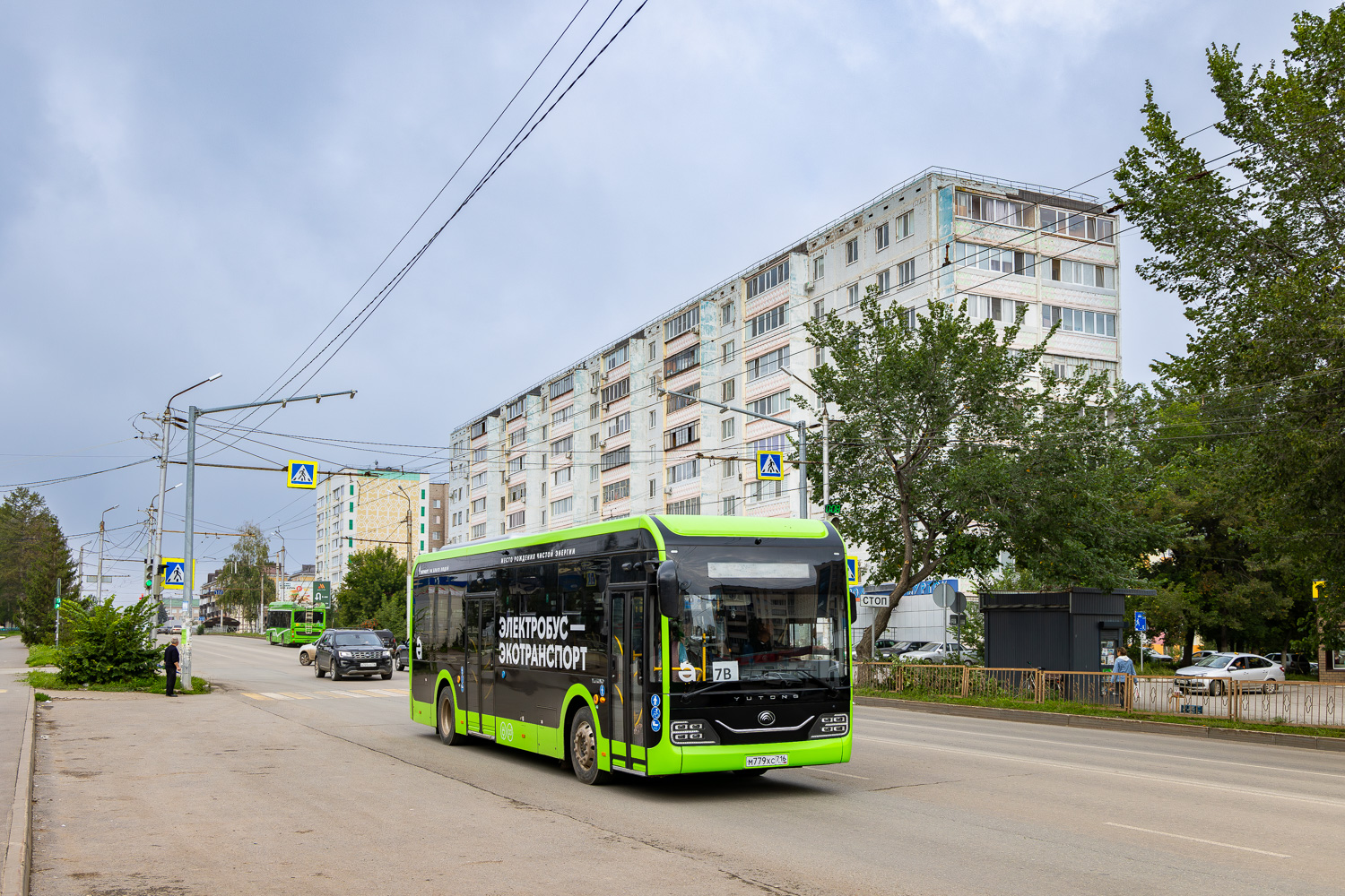 Альметьевск, Yutong ZK6106BEVG (QazTehna) № М 779 ХС 716