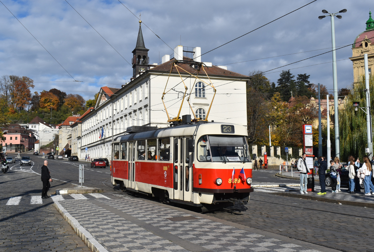Прага, Tatra T3M2-DVC № 8089