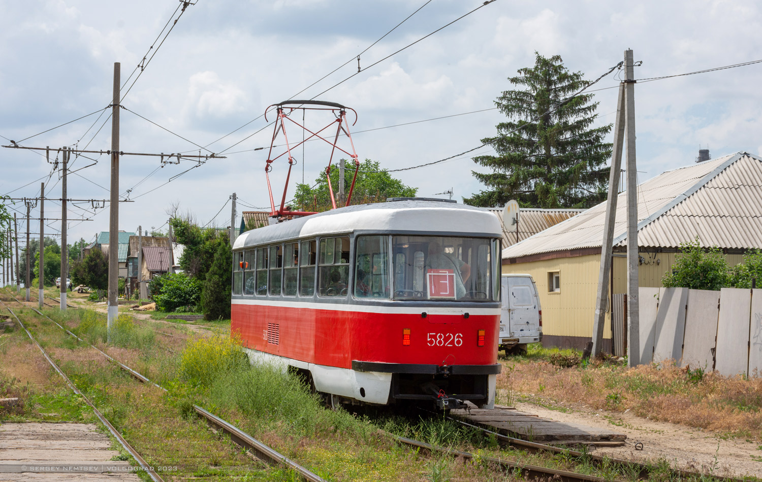 Волгоград, Tatra T3SU № 5826