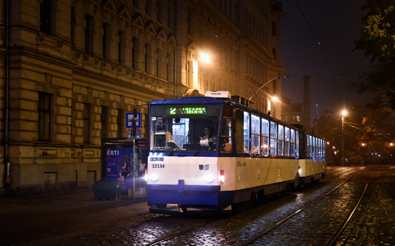 Рига, Tatra T6B5SU № 32134