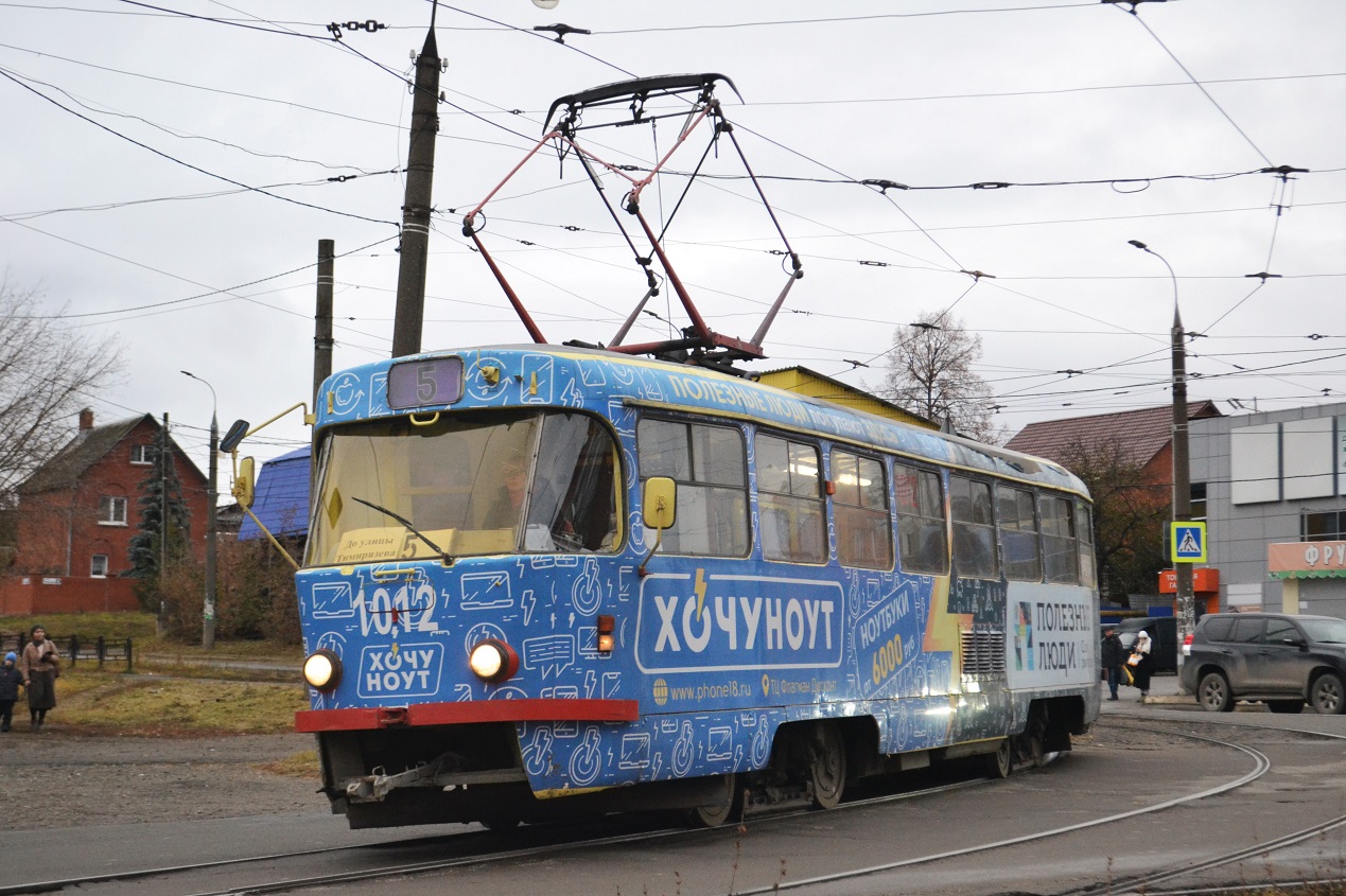 Iževsk, Tatra T3SU mod. Izhevsk č. 1012