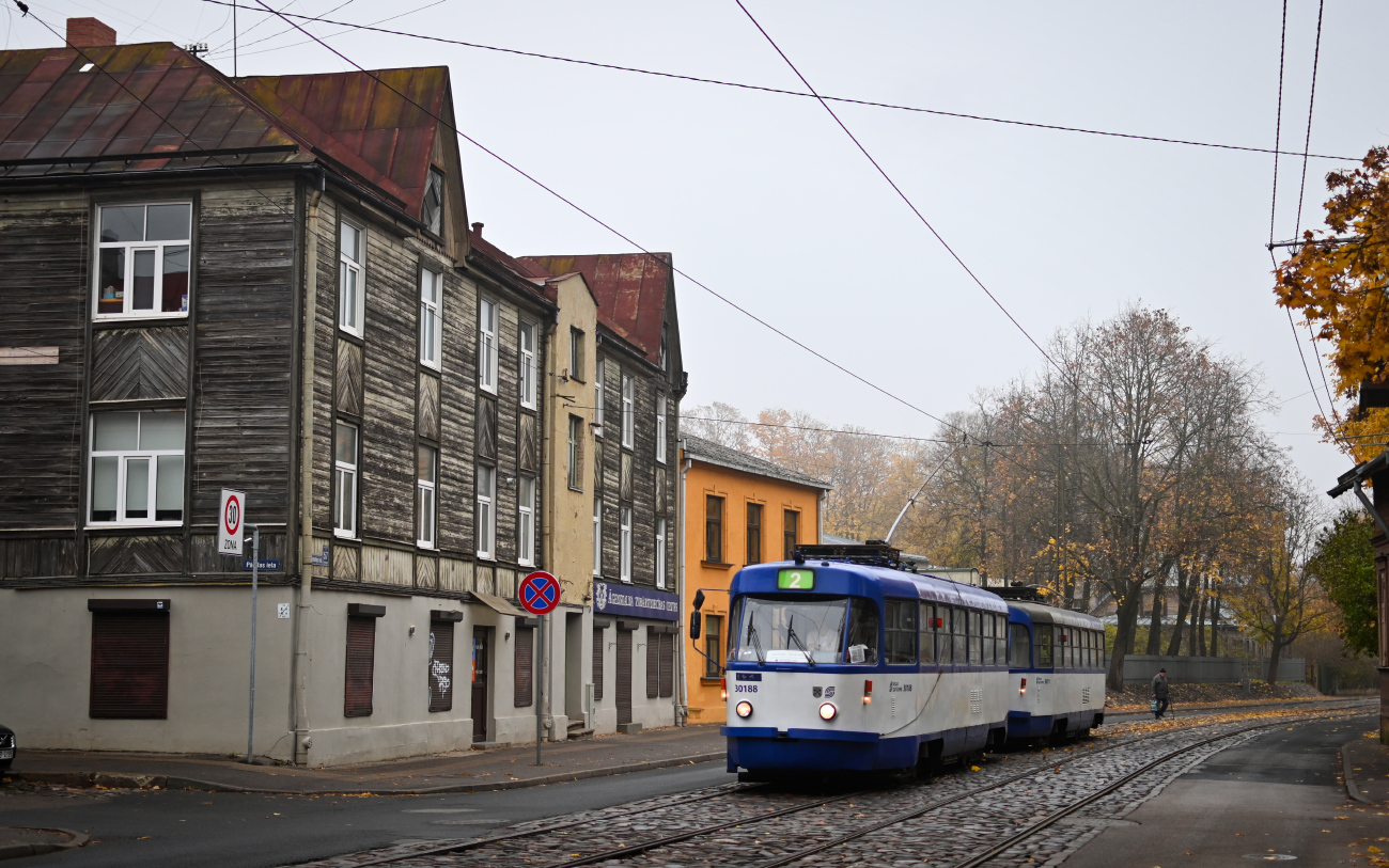 Рига, Tatra T3A № 30188