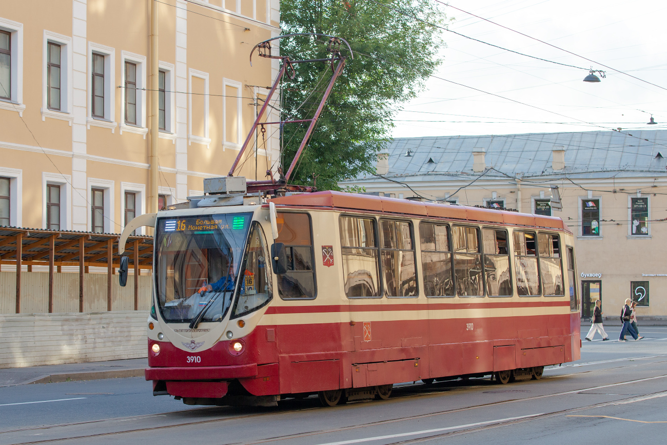 Санкт-Петербург, 71-134А (ЛМ-99АВН) № 3910
