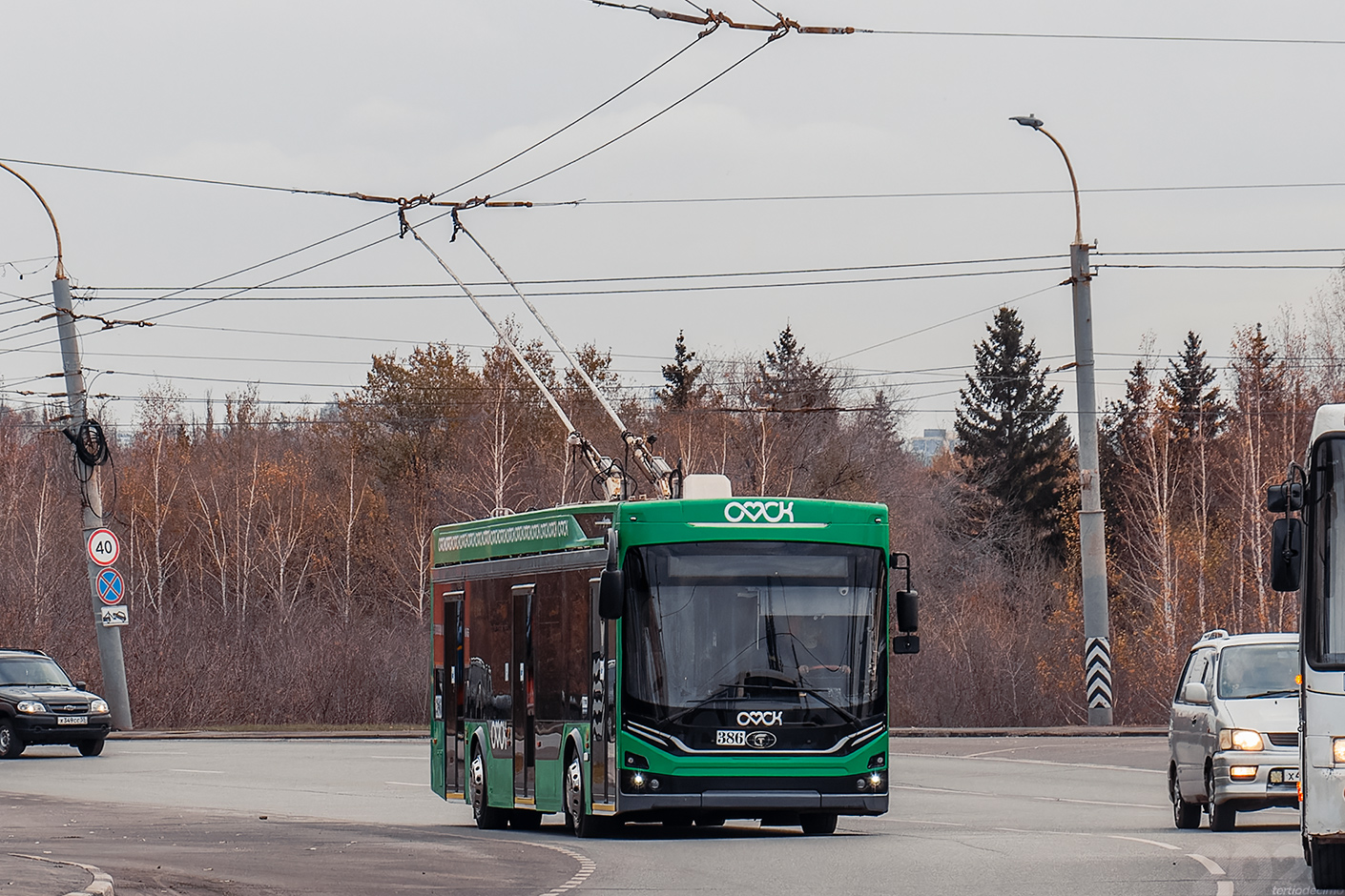 Омск, ПКТС-6281.00 «Адмирал» № 386