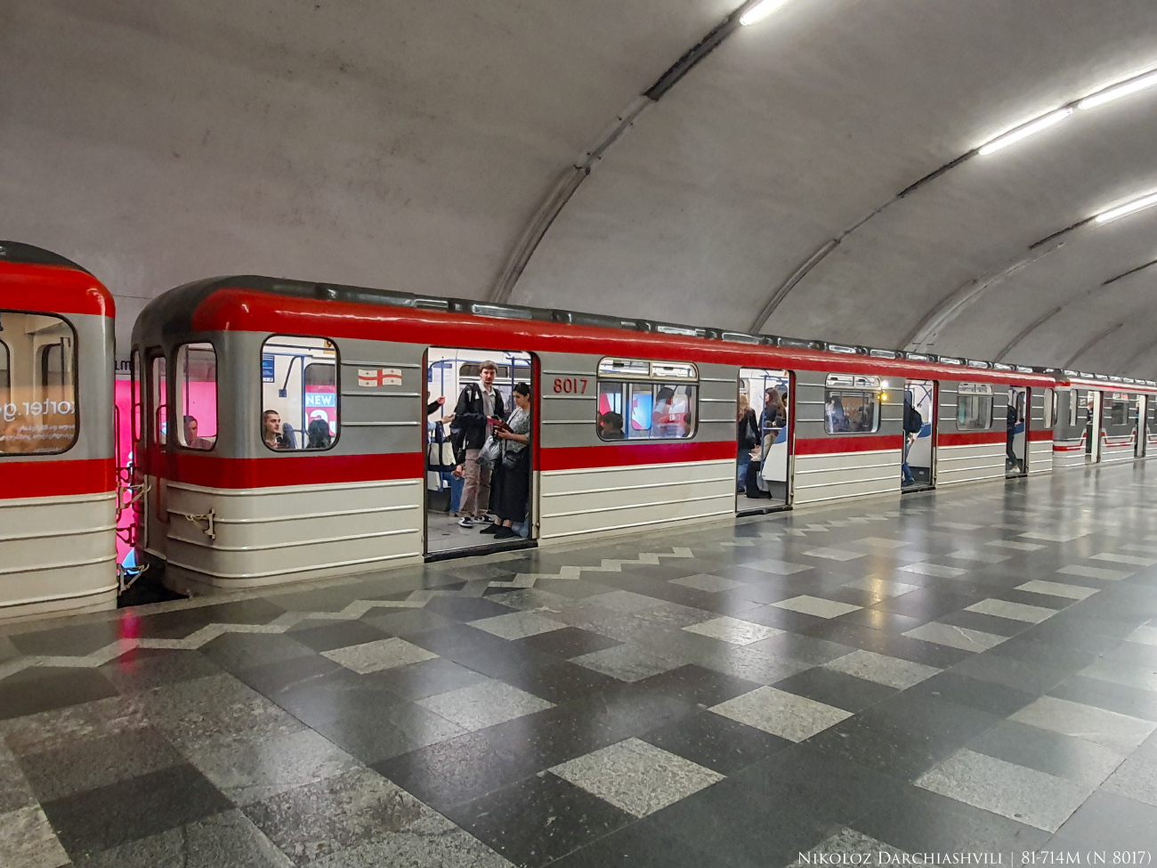 Тбилиси, 81-714M № 8017