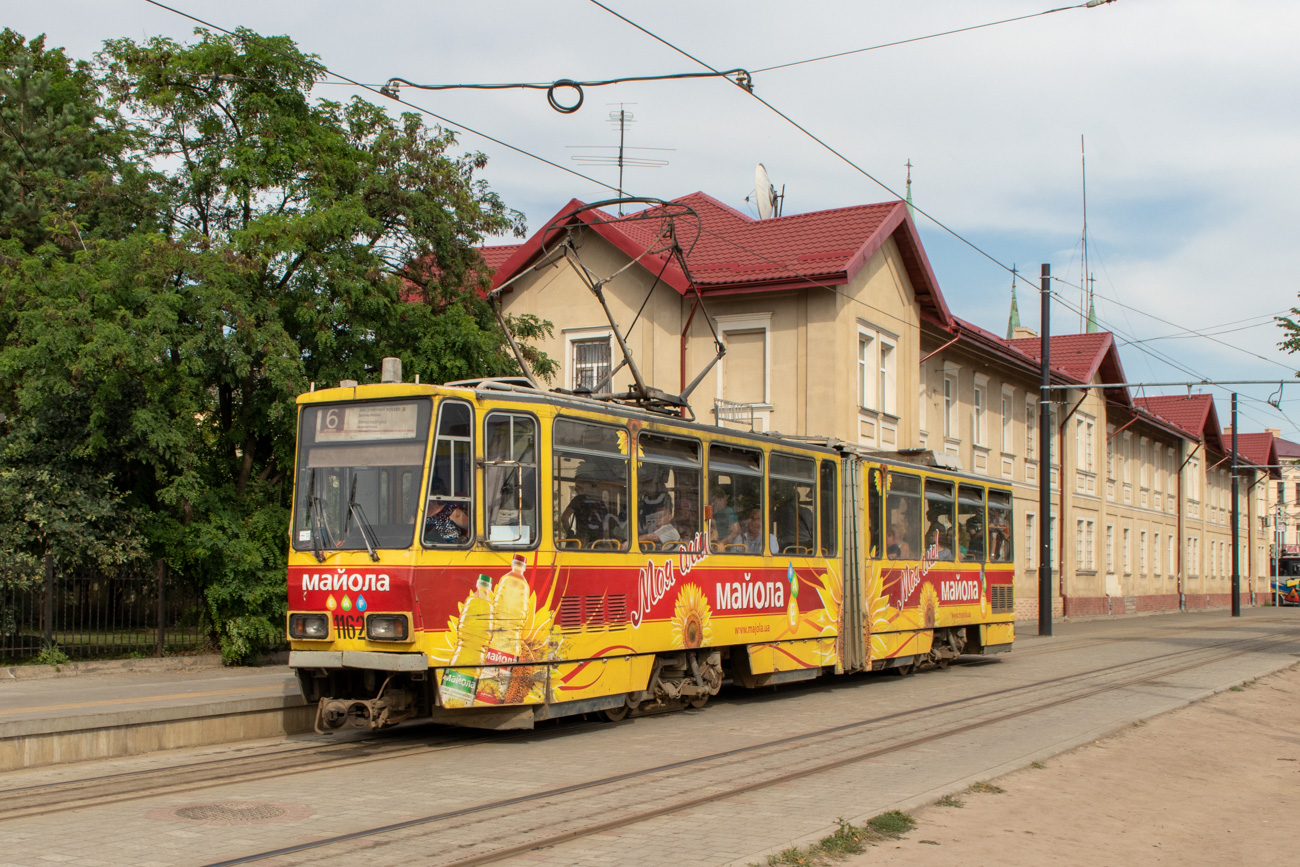 Львов, Tatra KT4D № 1162