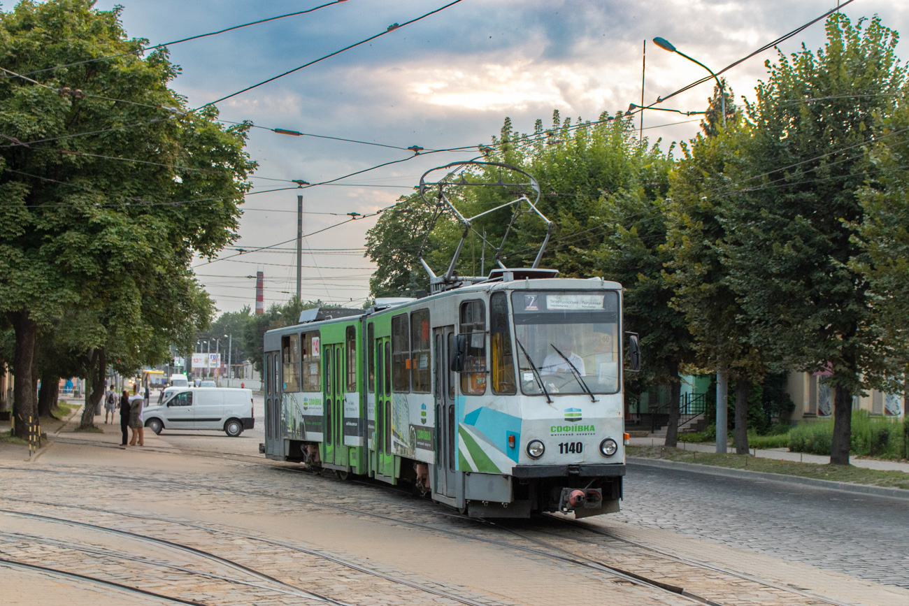 Львов, Tatra KT4SU № 1140