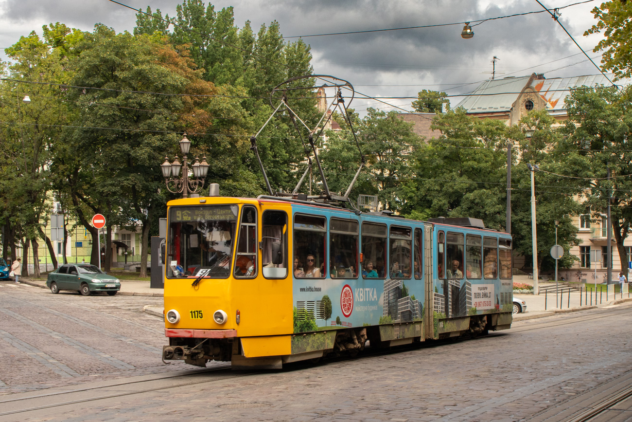 Львов, Tatra KT4D № 1175