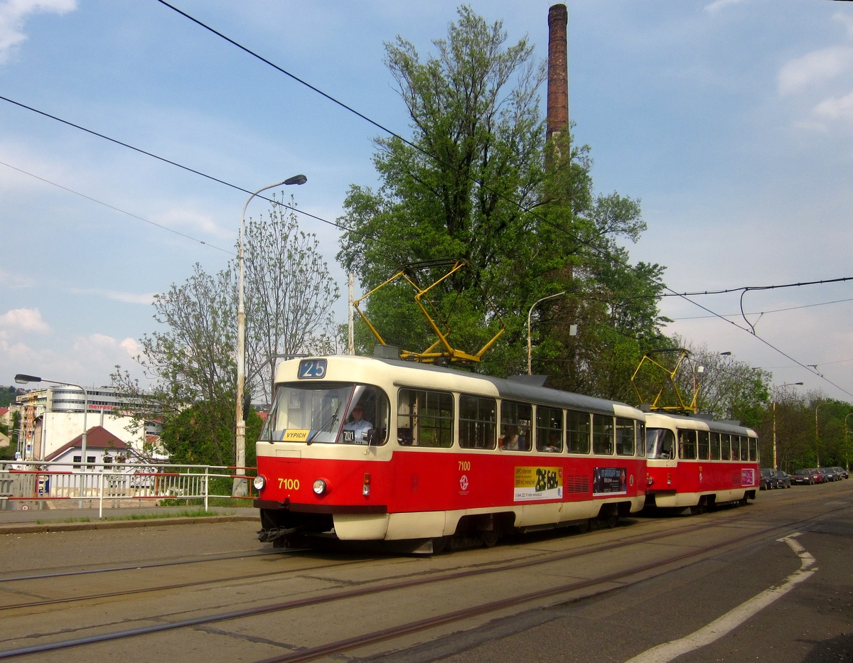 Прага, Tatra T3SUCS № 7100
