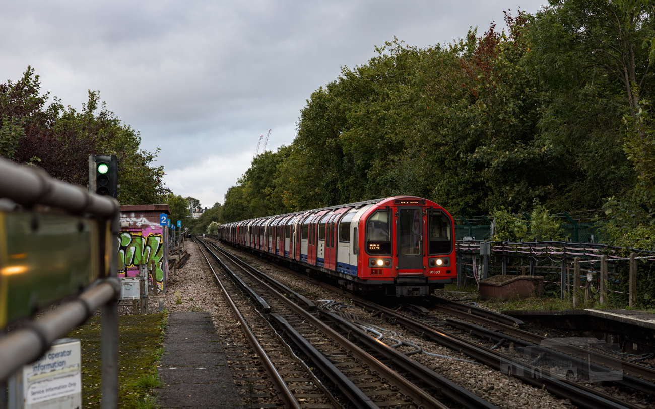 Londyn, London Underground 1992 Stock Nr 91089