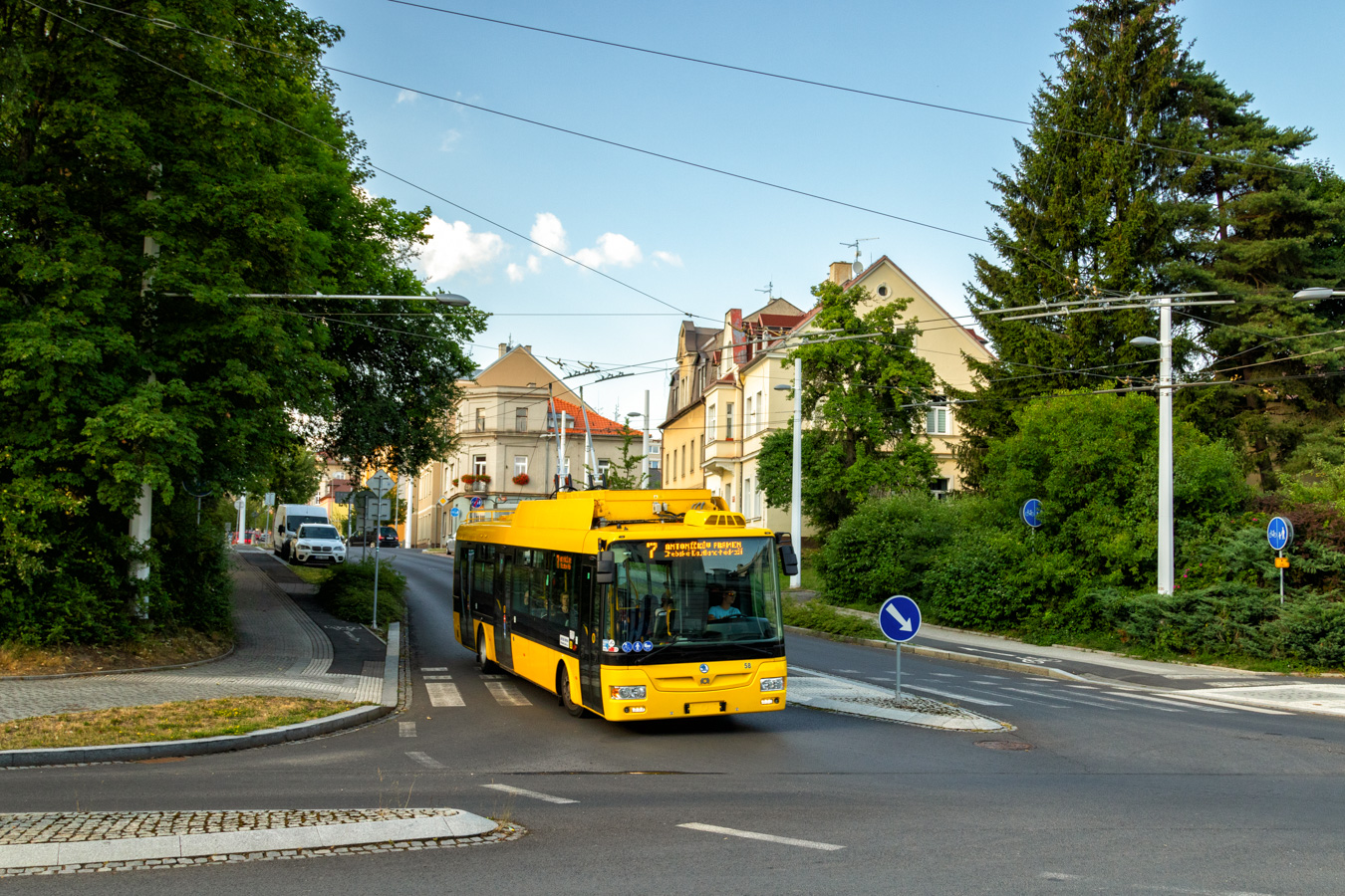 Mariánské Lázně, Škoda 30Tr SOR № 58