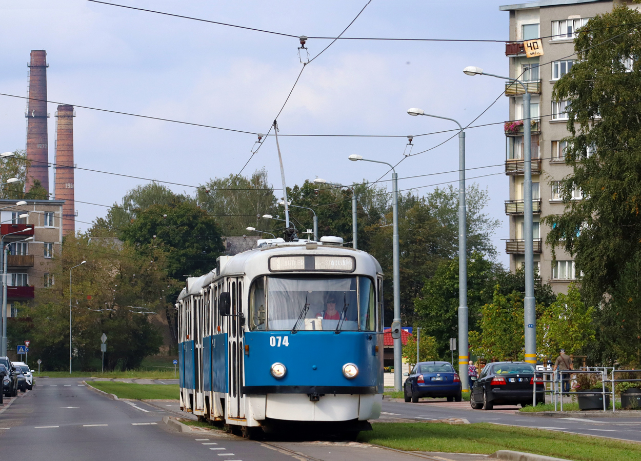 Даугавпилс, Tatra T3DC1 № 074