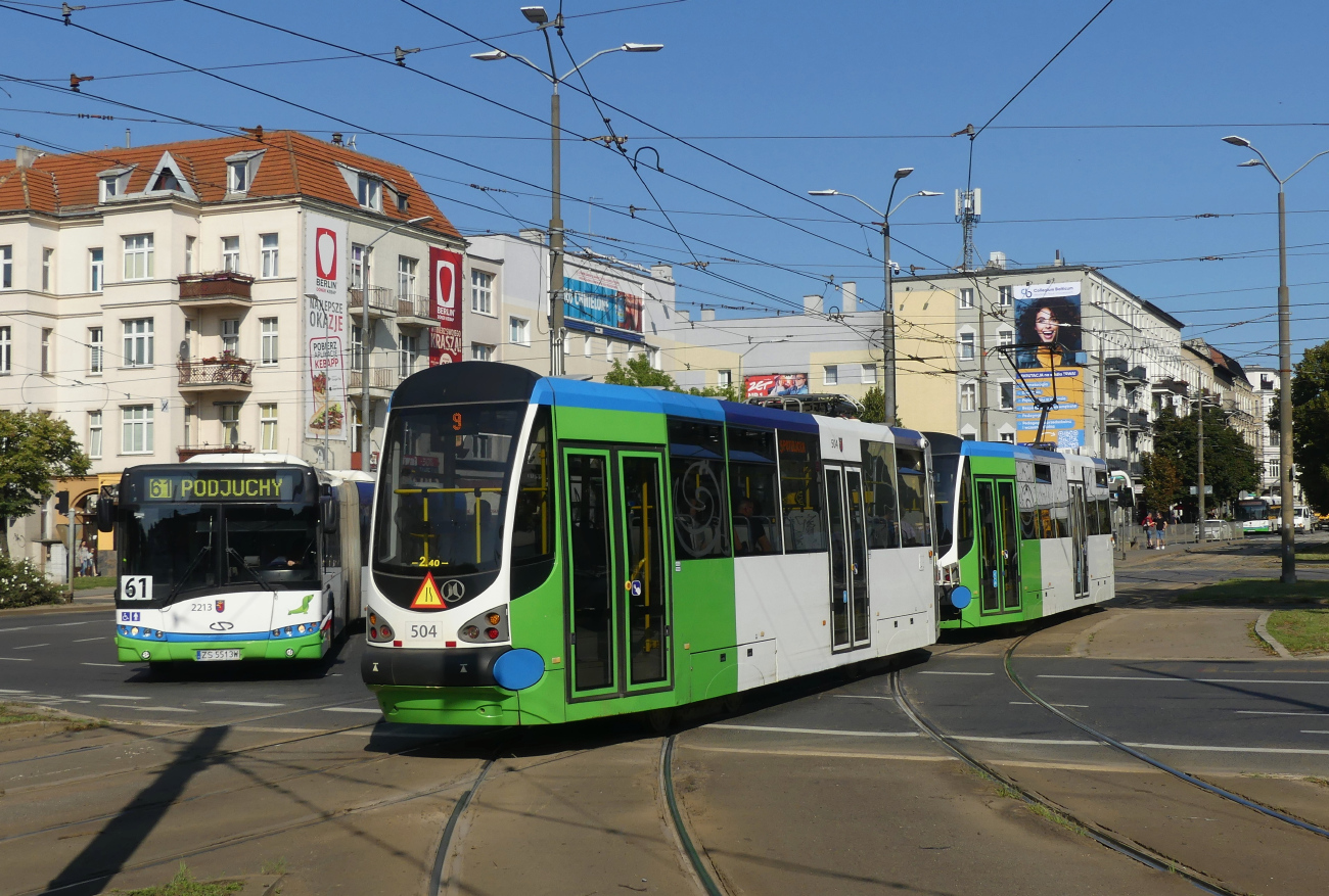 Щецин, Modertrans Moderus Alfa (105N/S/HF/09) № 504