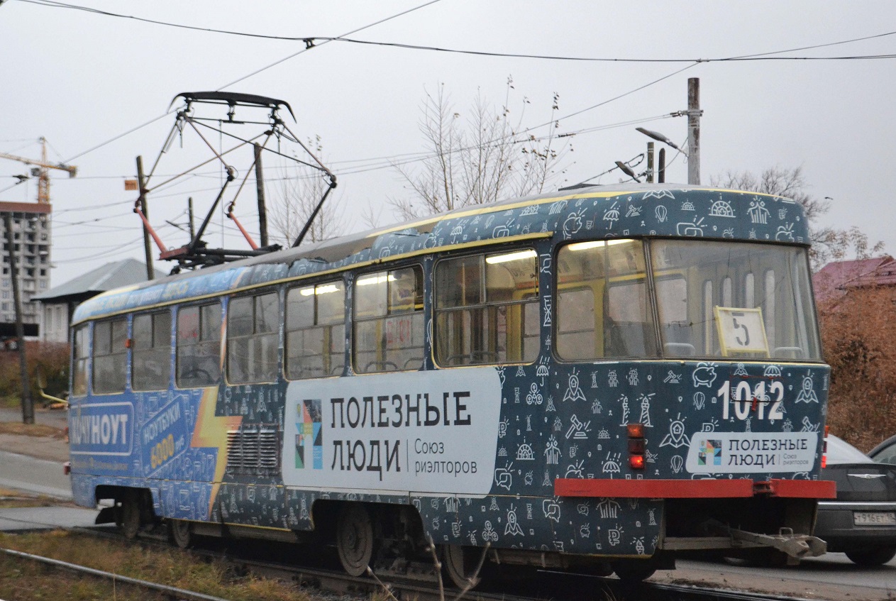 Iževskas, Tatra T3SU mod. Izhevsk nr. 1012