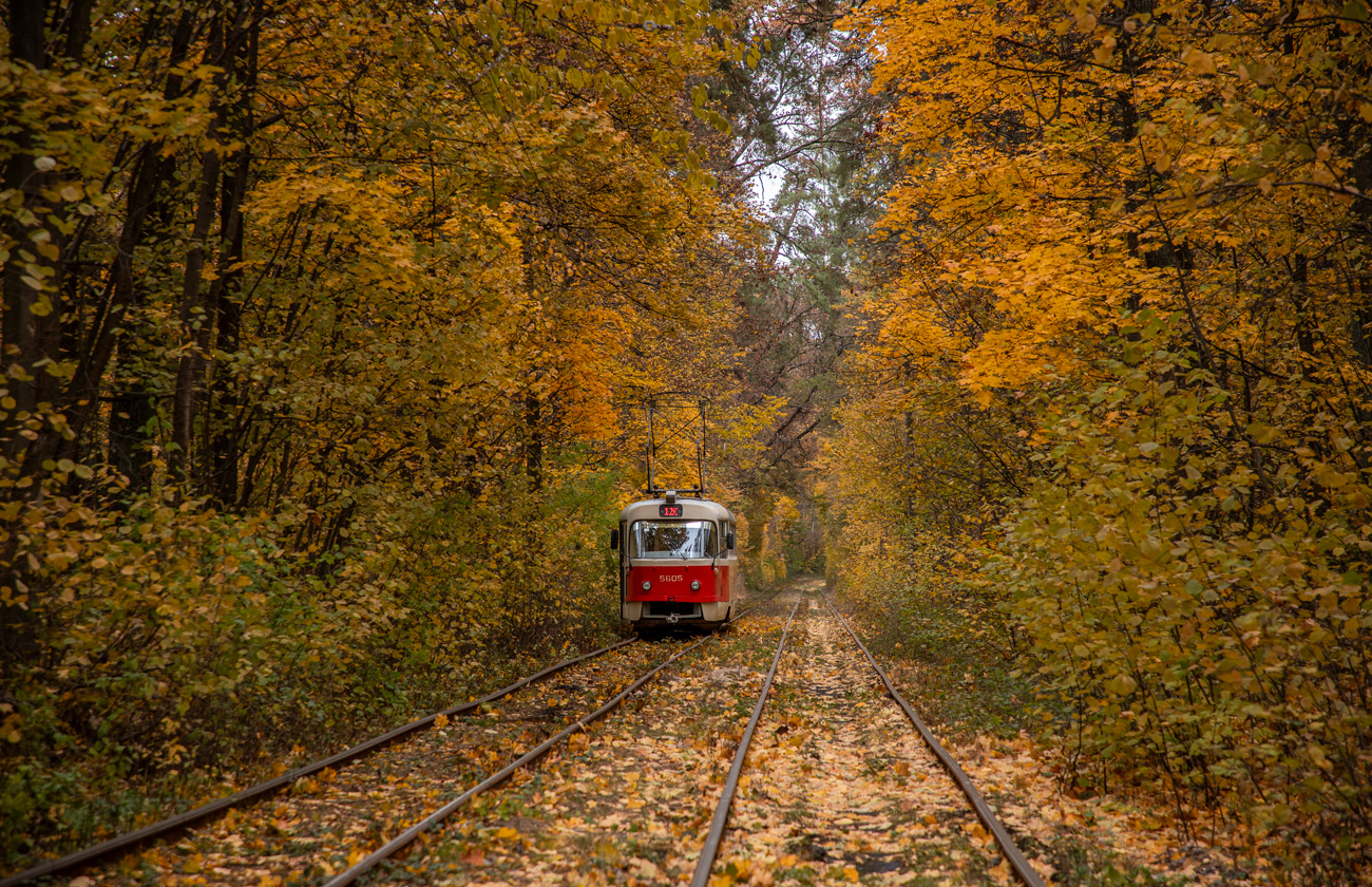 Киев, Tatra T3SU № 5605