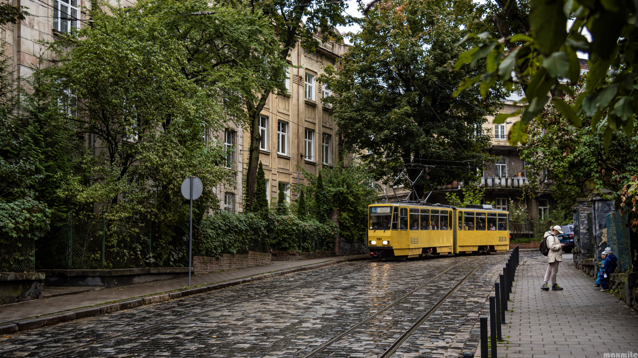 Львов, Tatra KT4D № 1161