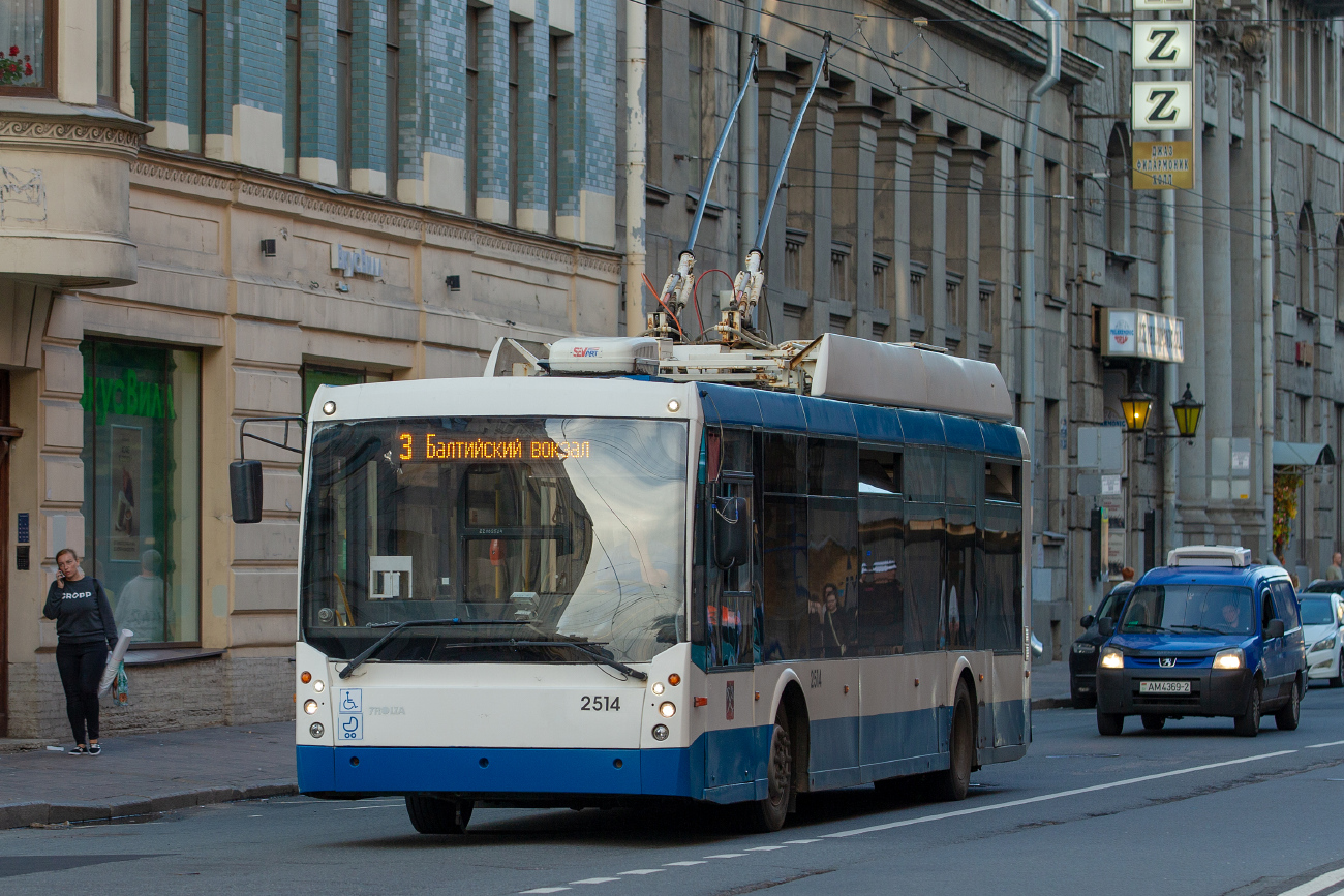 Санкт-Петербург, Тролза-5265.00 «Мегаполис» № 2514