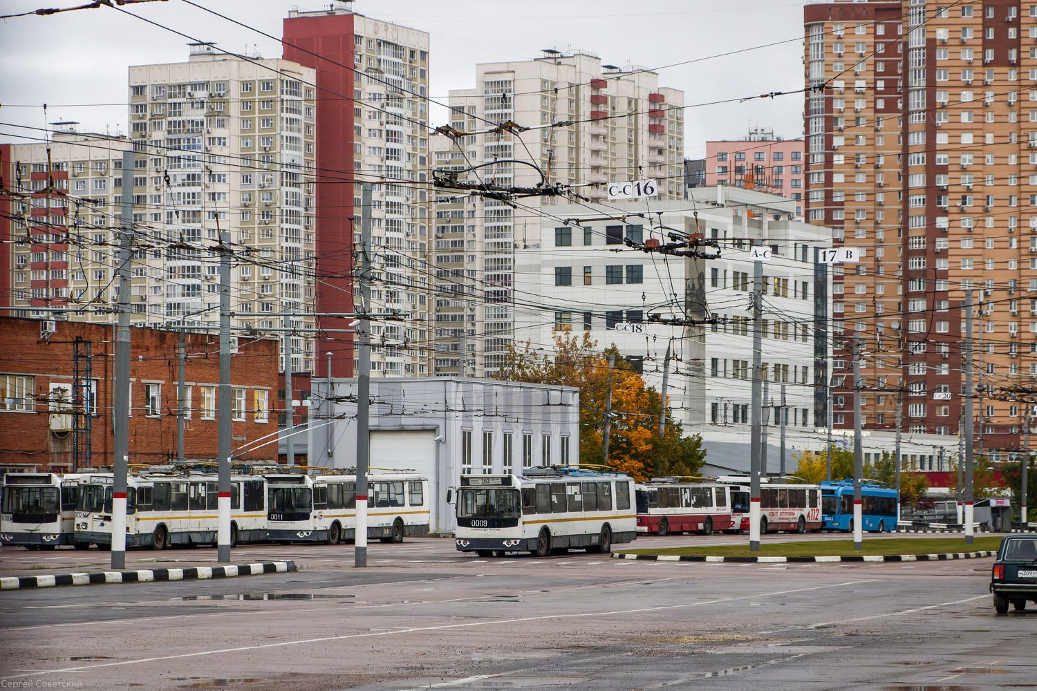 Khimki, ZiU-682G-016.05 č. 0009; Khimki — Trolleybus Lines and Infrastructure