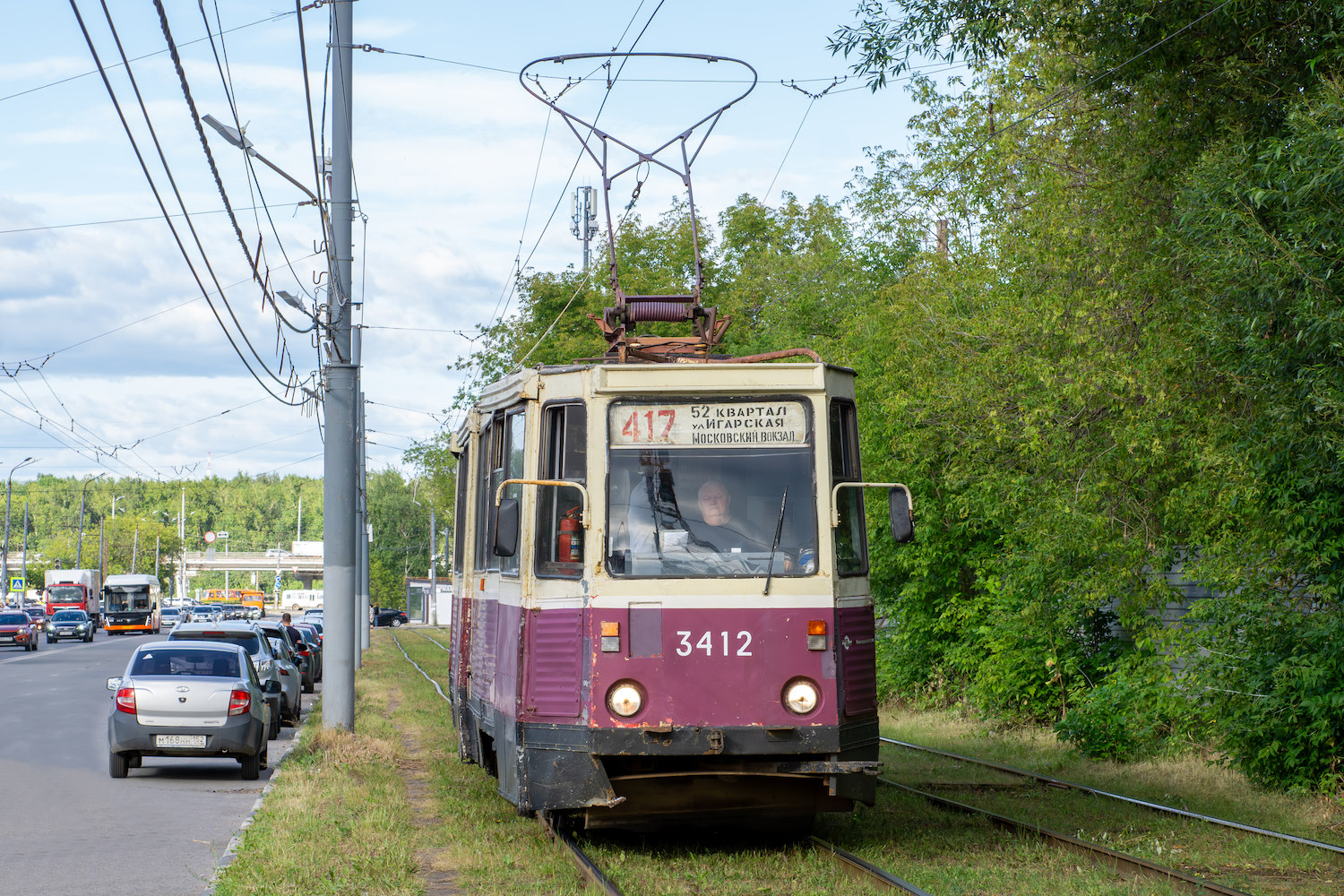 Нижний Новгород, 71-605 (КТМ-5М3) № 3412