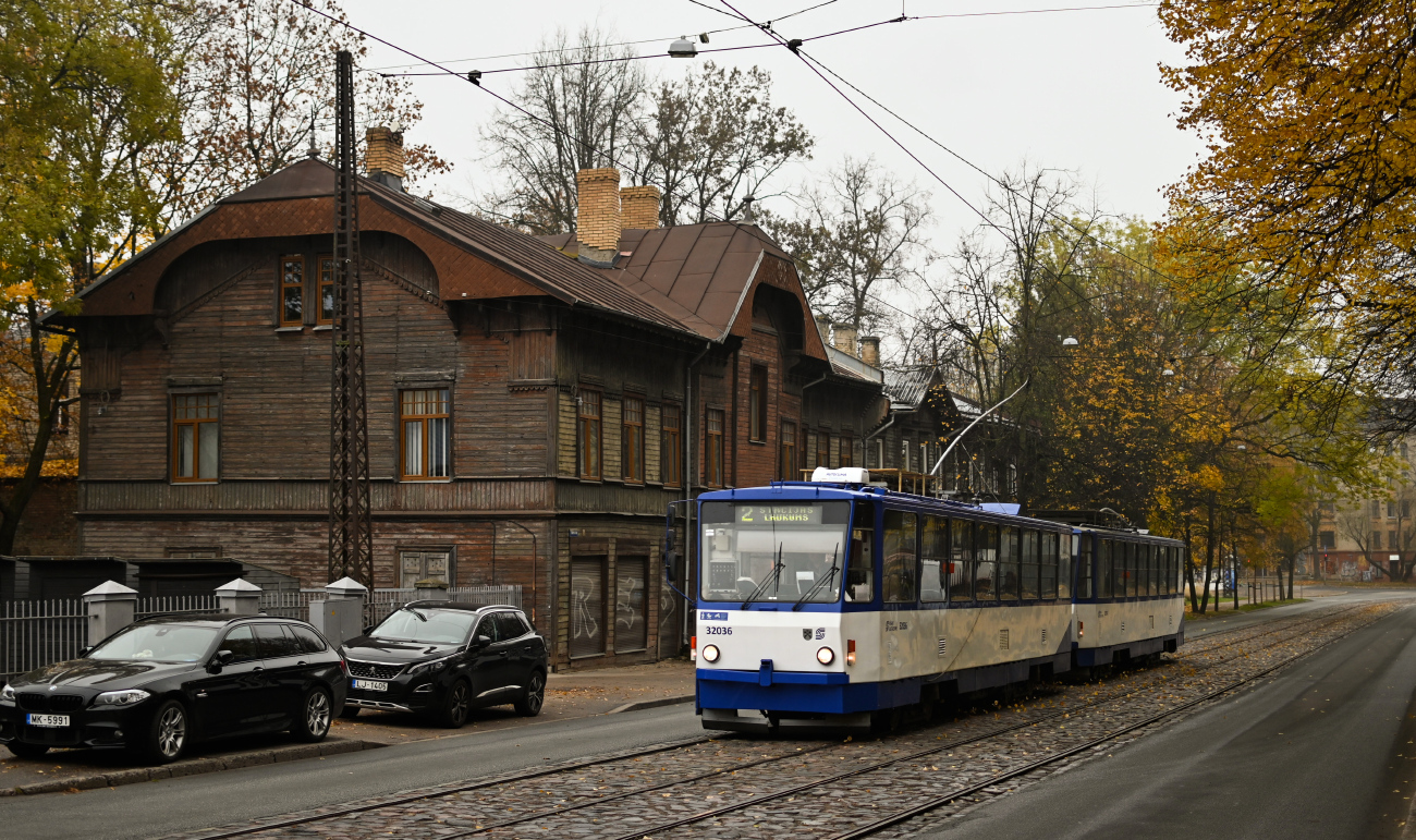 Рига, Tatra T6B5SU № 32036
