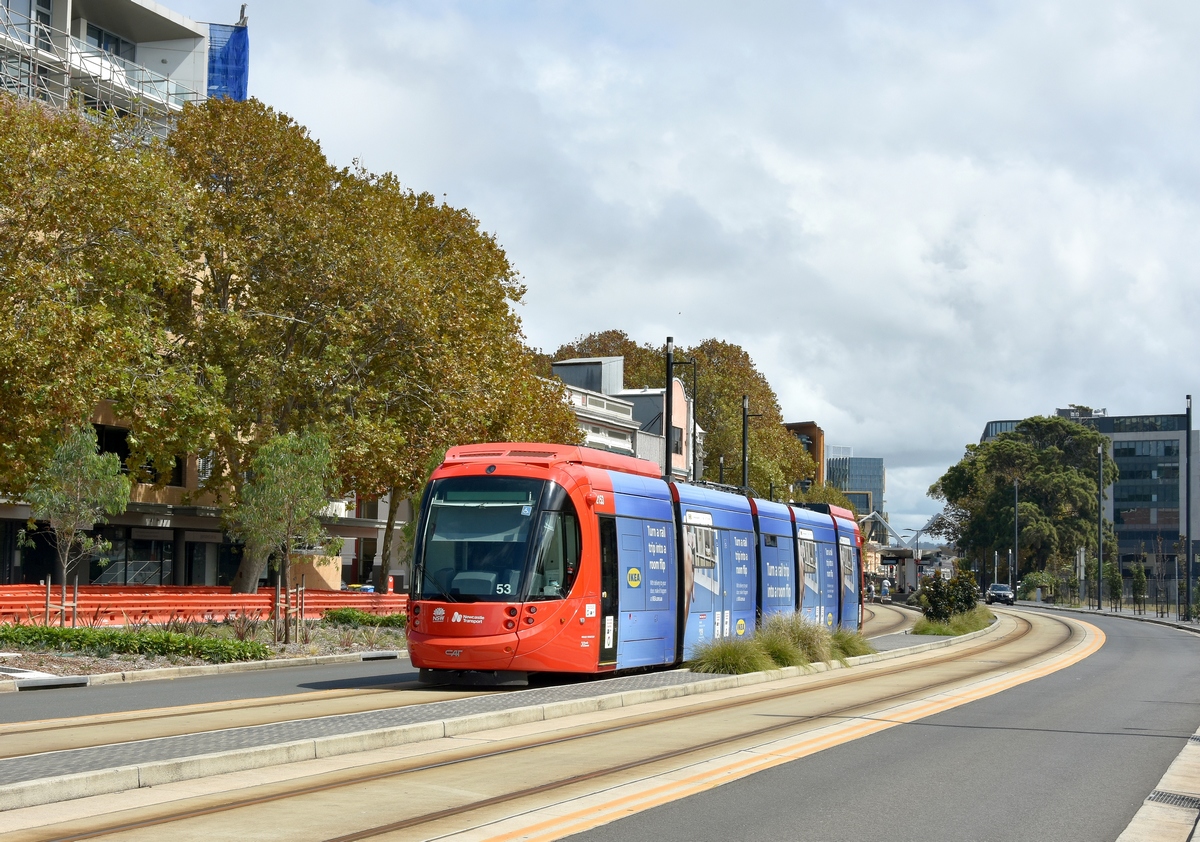 Ньюкасл, CAF Urbos 100 № 2153 (53)