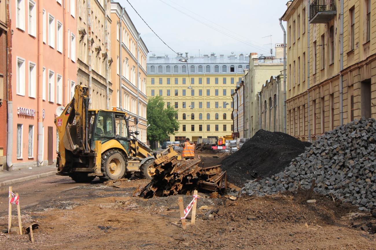 Санкт-Петербург — Демонтажи и закрытые линии