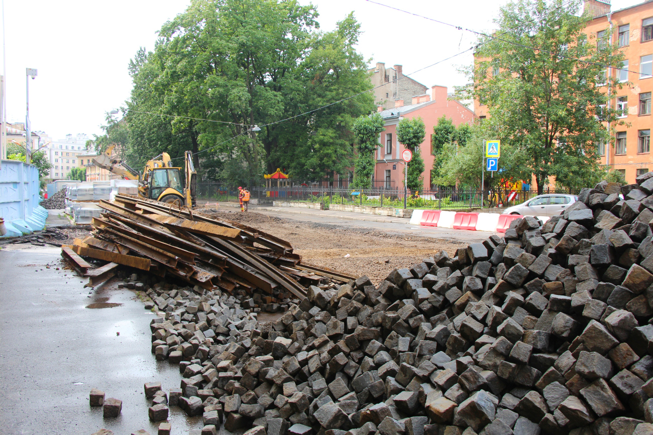 Saint-Petersburg — Dismantling and abandoned lines