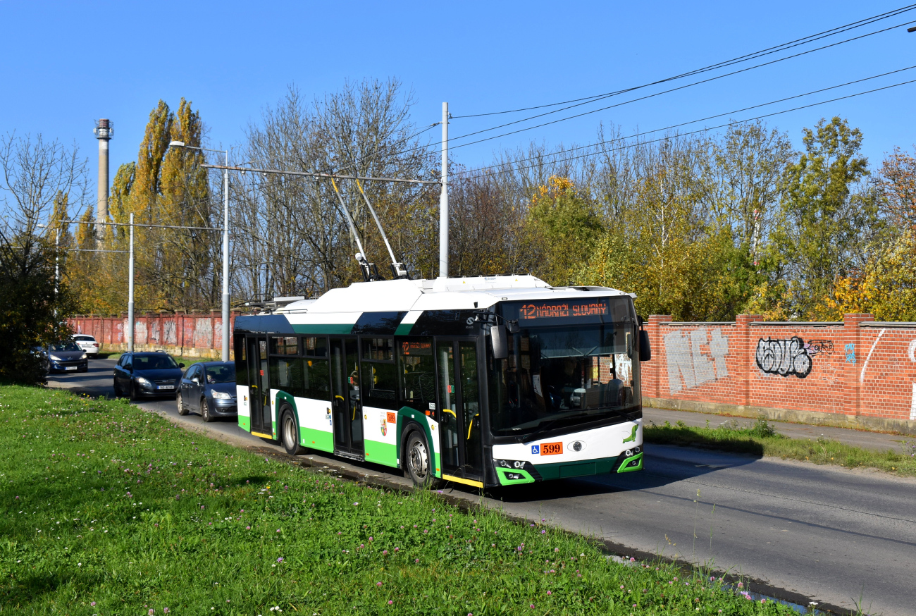 Пльзень, Škoda 26Tr Solaris IV № 599 Пльзень, Škoda 26Tr Solaris IV № 599