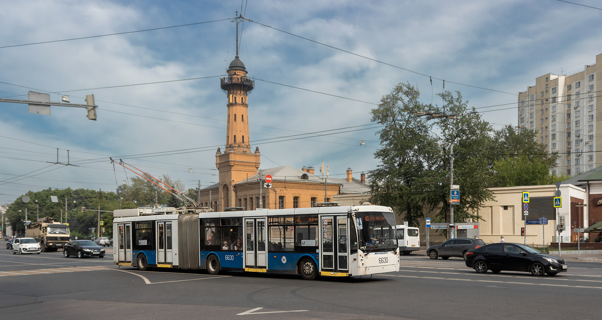Москва, Тролза-6206.01 «Мегаполис» № 6630 Москва, Тролза-6206.01 «Мегаполис» № 6630