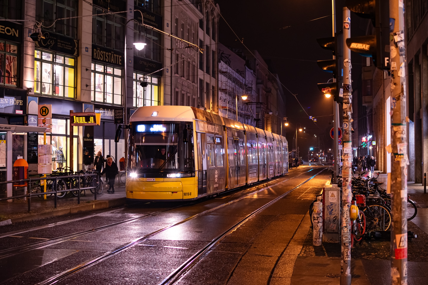 Берлин, Bombardier Flexity Berlin (GT8-08ZR/F8Z) № 9018