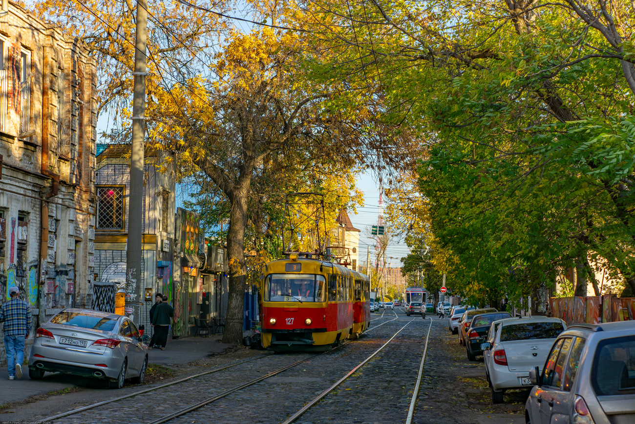 Краснодар, Tatra T3SU № 127
