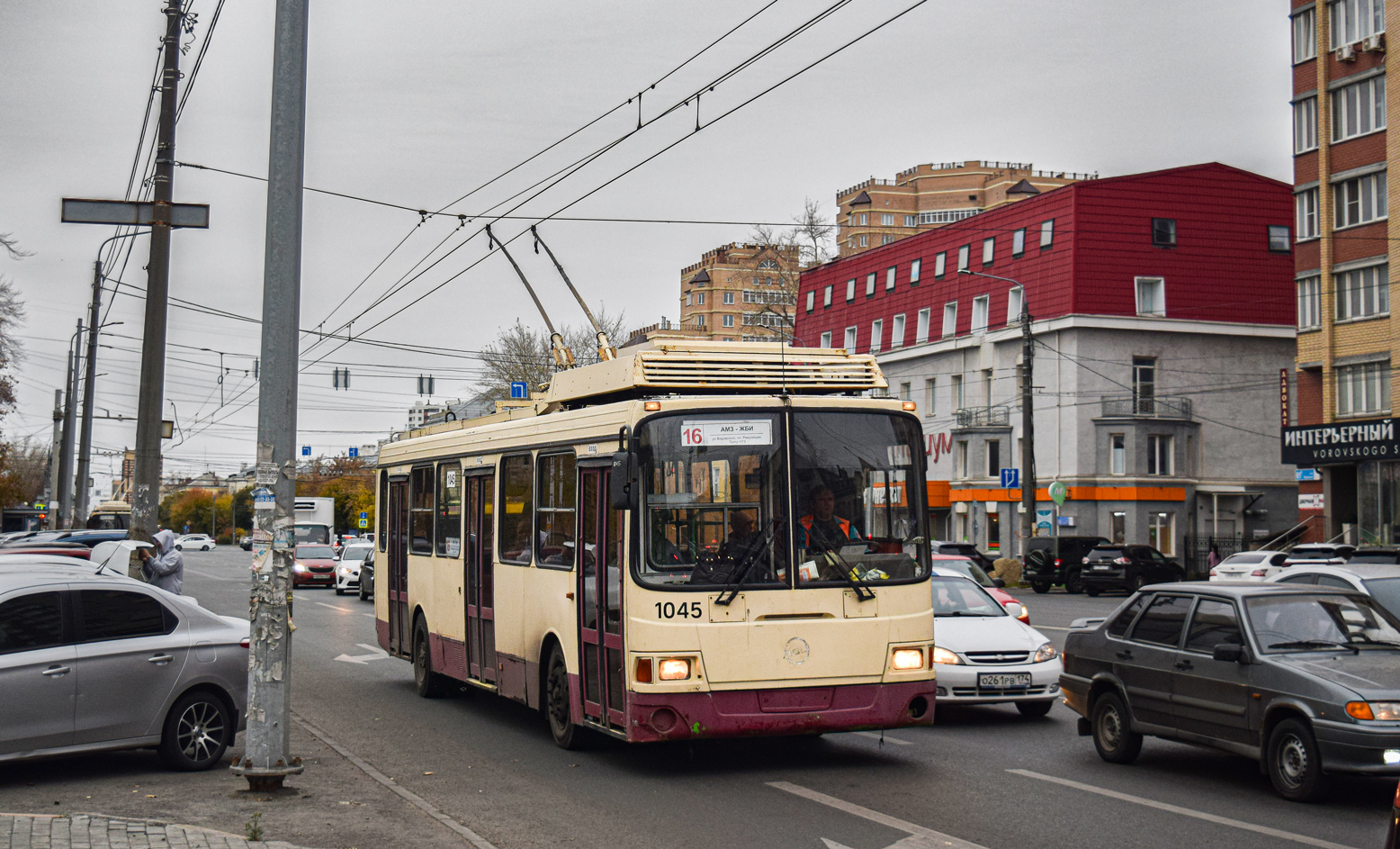Chelyabinsk, LiAZ-5280 (VZTM) № 1045