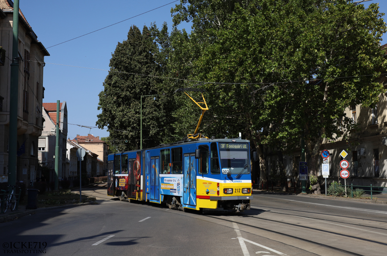 Szeged, Tatra KT4DMC — 212