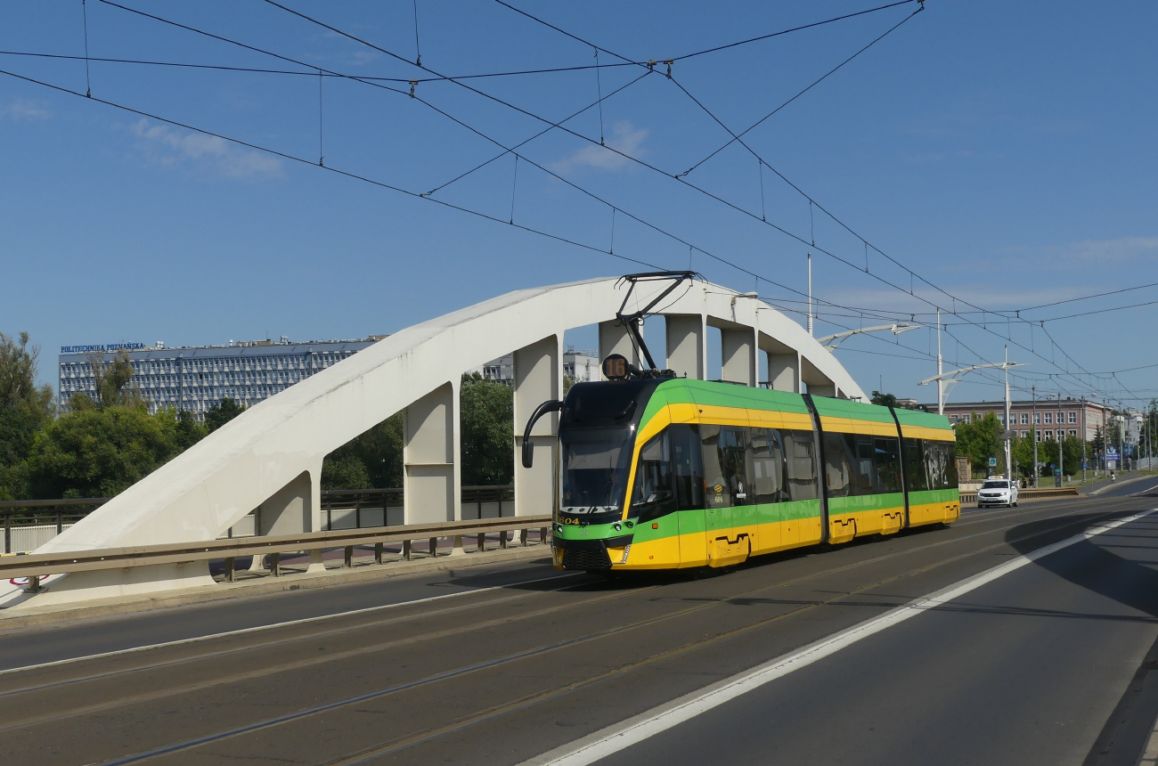 Познань, Modertrans Moderus Gamma LF 02 AC № 604 Познань, Modertrans Moderus Gamma LF 02 AC № 604