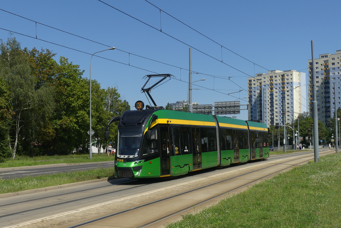 Познань, Modertrans Moderus Gamma LF 03 AC BD № 933 Познань, Modertrans Moderus Gamma LF 03 AC BD № 933