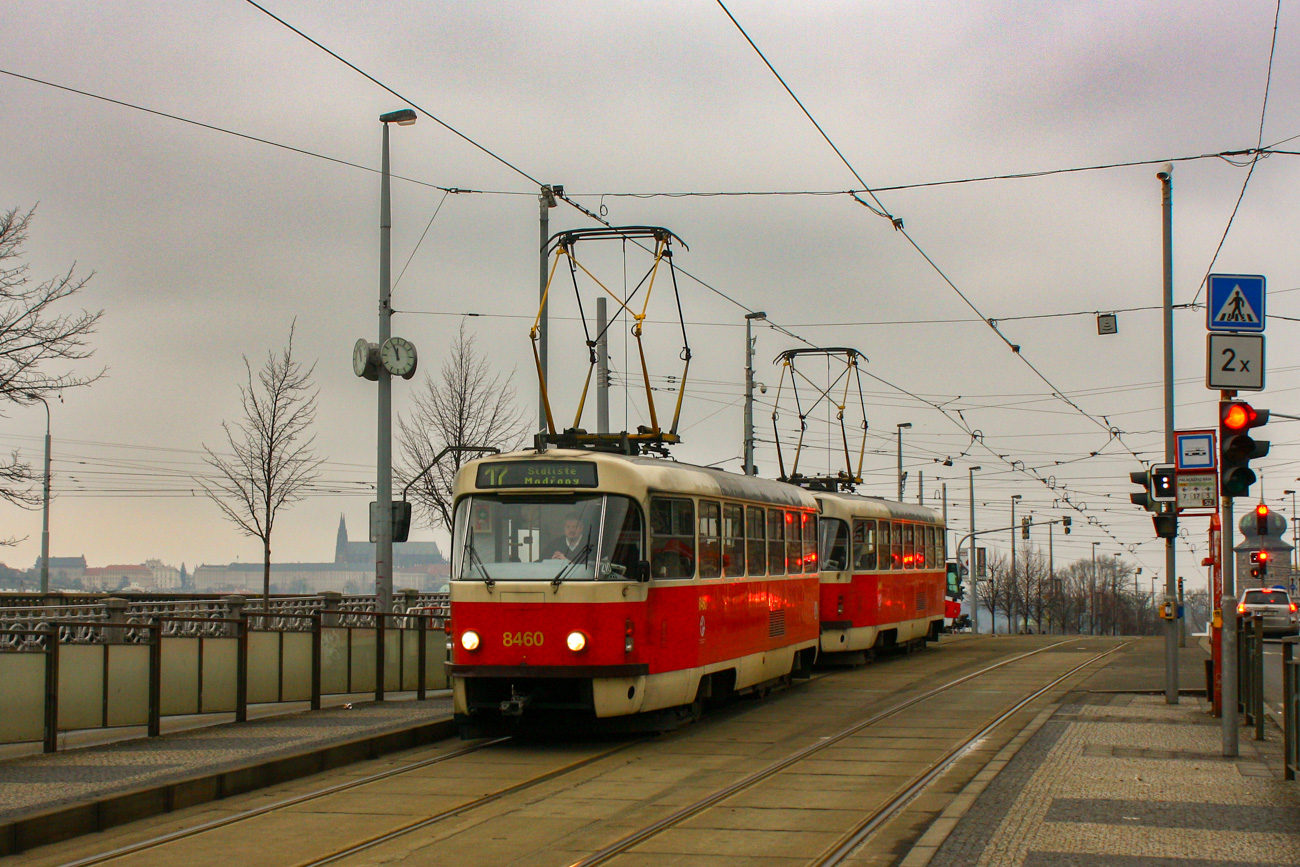 Прага, Tatra T3R.P № 8460