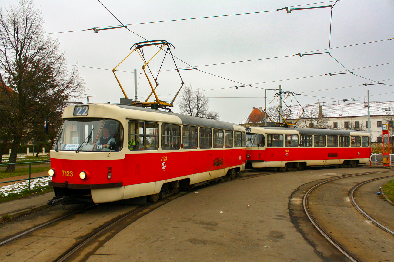 Прага, Tatra T3SUCS № 7123