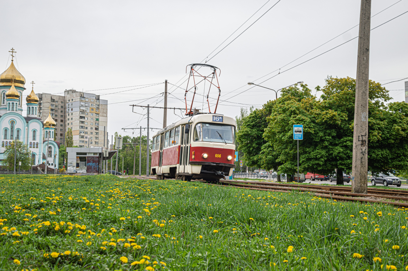 Харьков, Tatra T3 № 656 Харьков, Tatra T3 № 656
