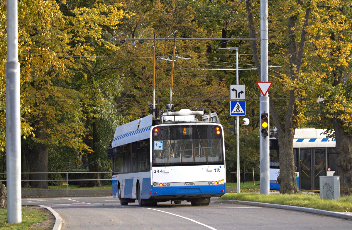 Таллин, Solaris Trollino III 12 AC № 344