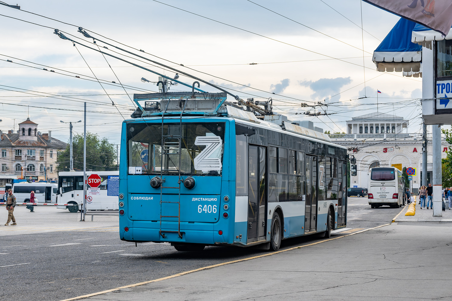 Крымский троллейбус, Богдан Т70115 № 6406
