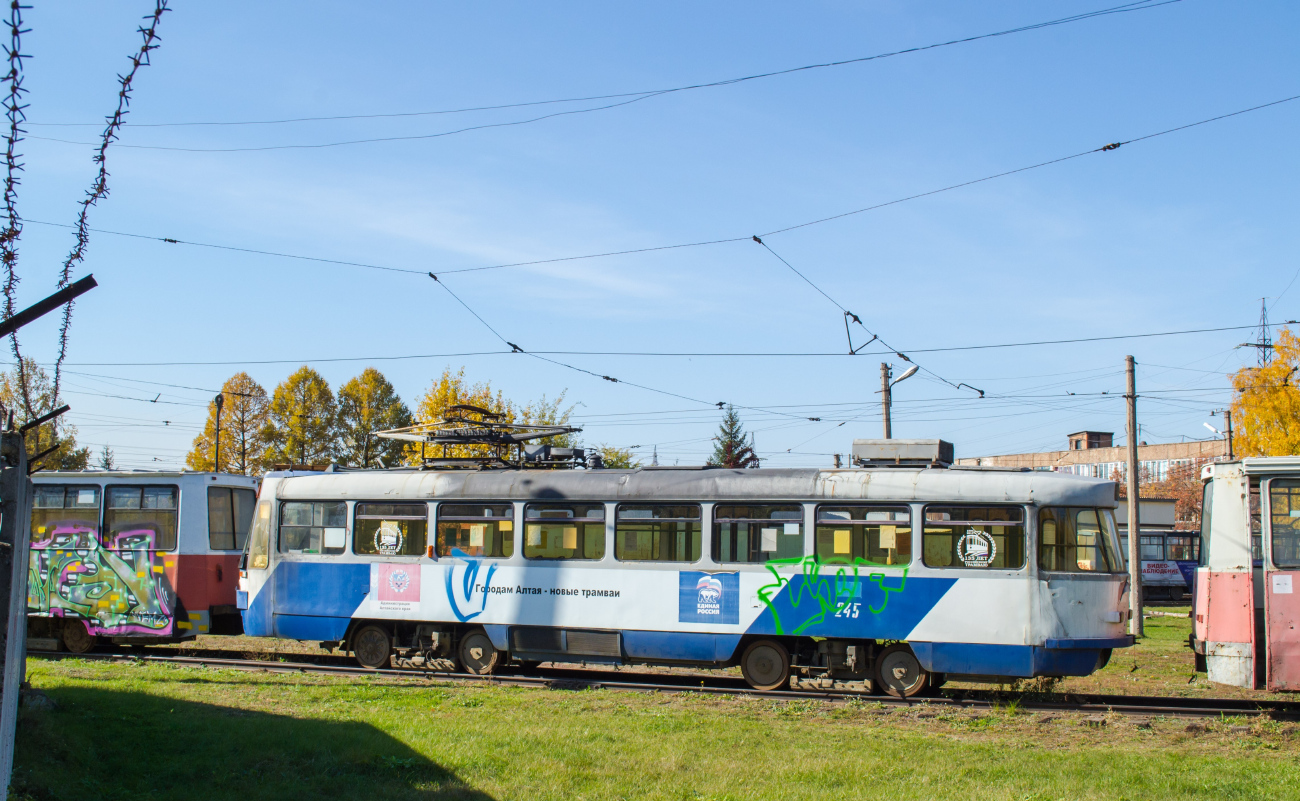 Бийск, Tatra TB4D КВР Барнаул № 245