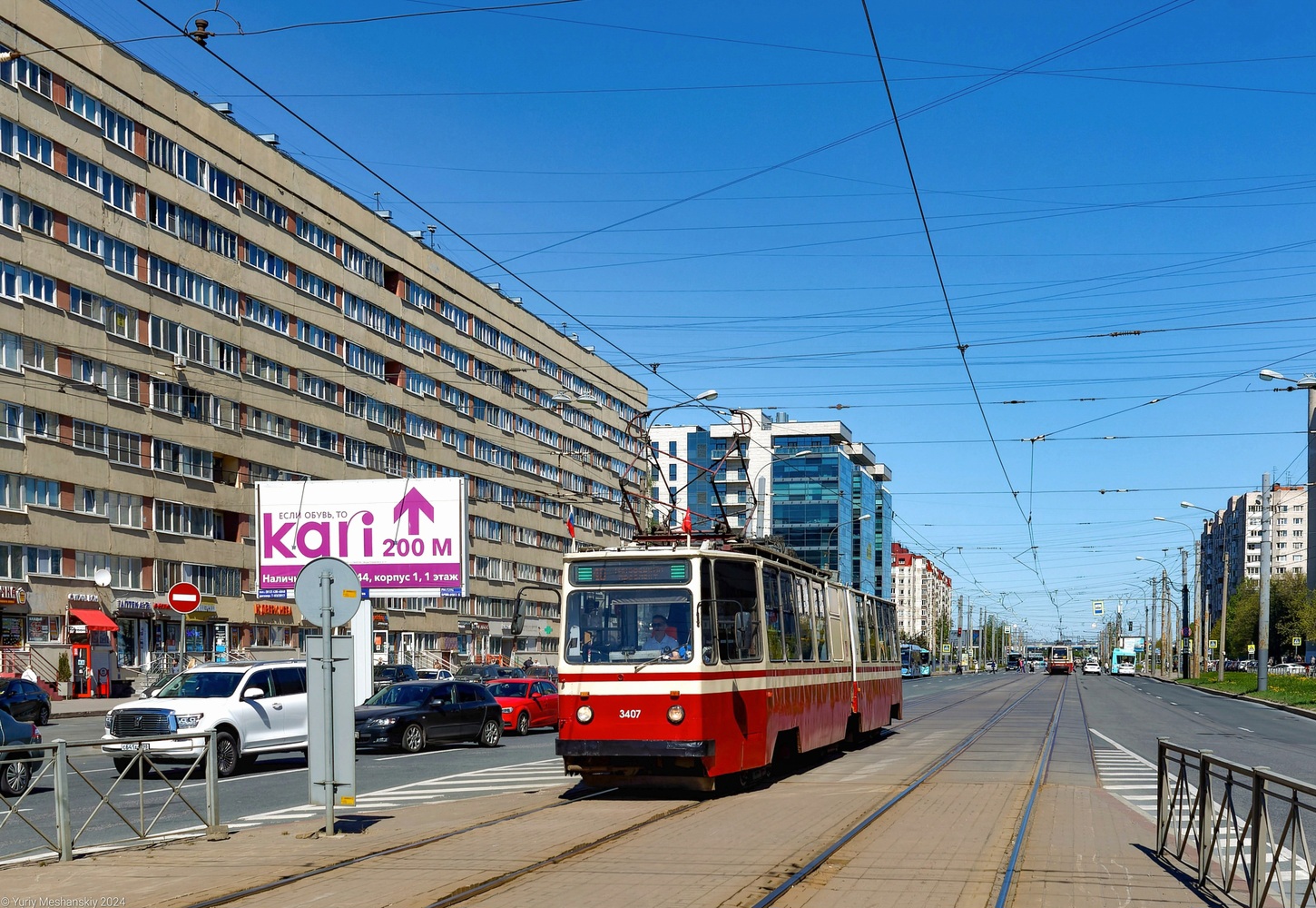 Санкт-Петербург, ЛВС-86К № 3407 Санкт-Петербург, ЛВС-86К № 3407