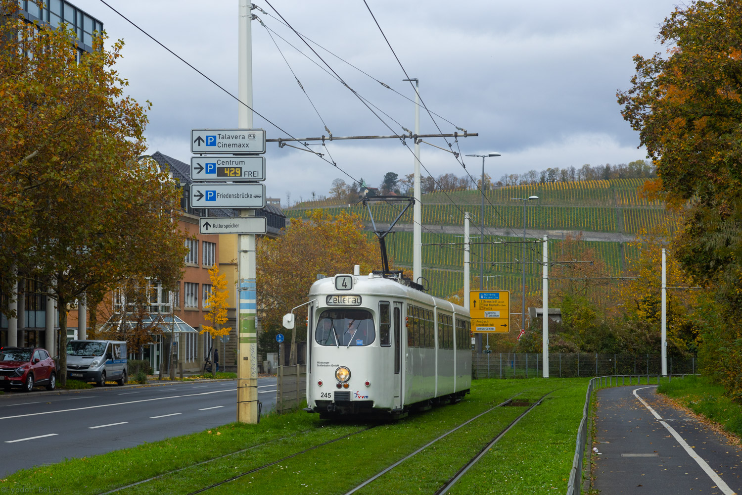 Вюрцбург, Duewag GT8 № 245