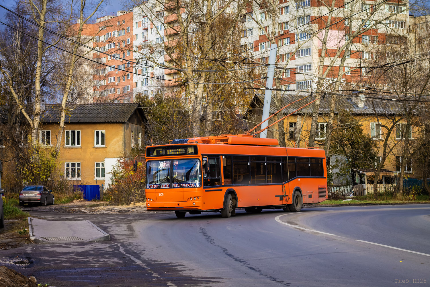 Нижний Новгород, СВАРЗ-МАЗ-6235.00 № 3105 Нижний Новгород, СВАРЗ-МАЗ-6235.00 № 3105