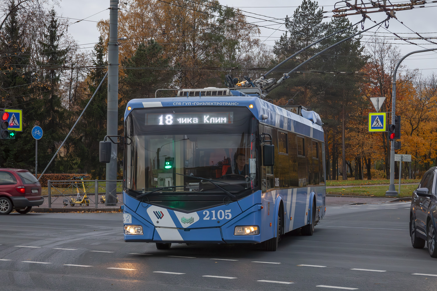 Санкт-Петербург, БКМ 32100D № 2105