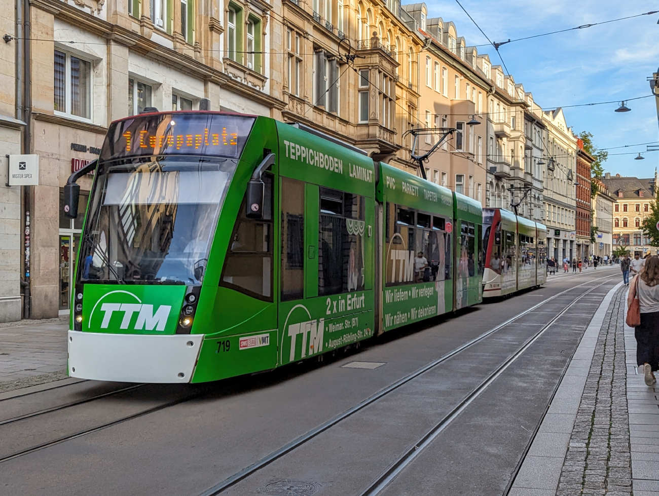 Erfurt, Siemens Combino Classic Br. 719