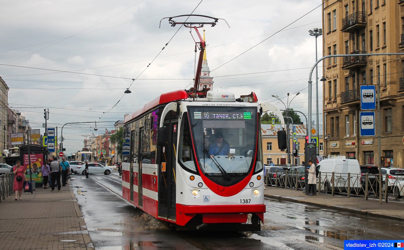 Санкт-Петербург, 71-134А (ЛМ-99АВН) № 1387